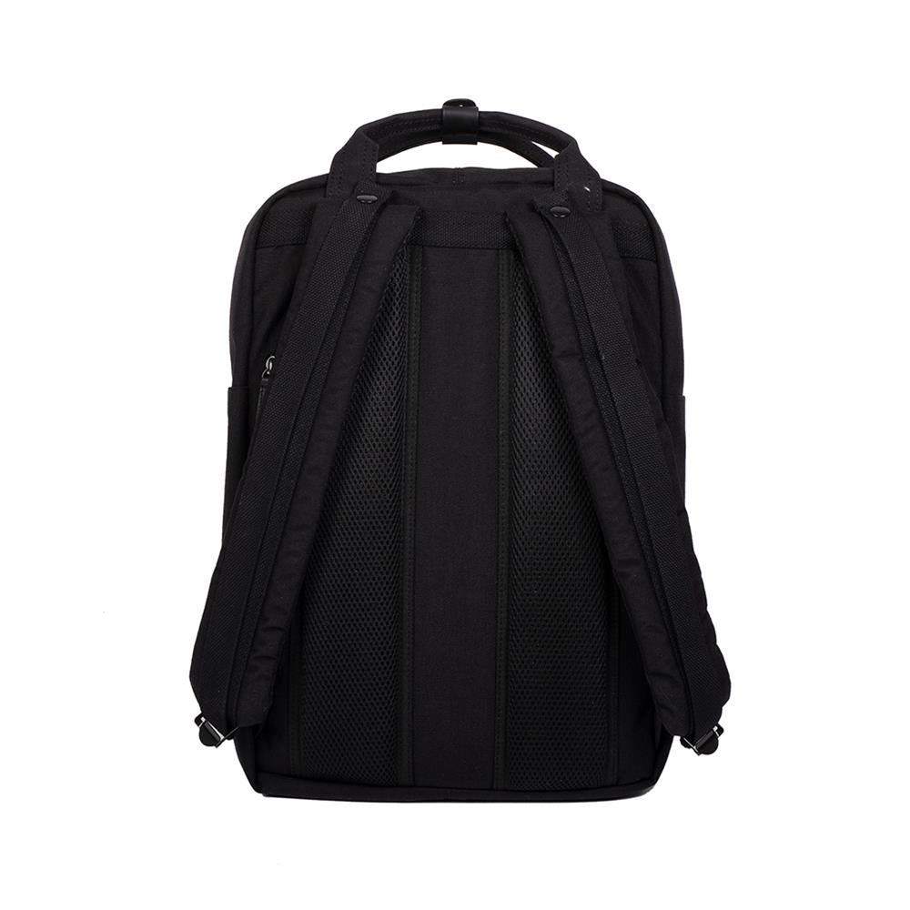 Doughnut Macaroon Large Cordura Rucksack - all black