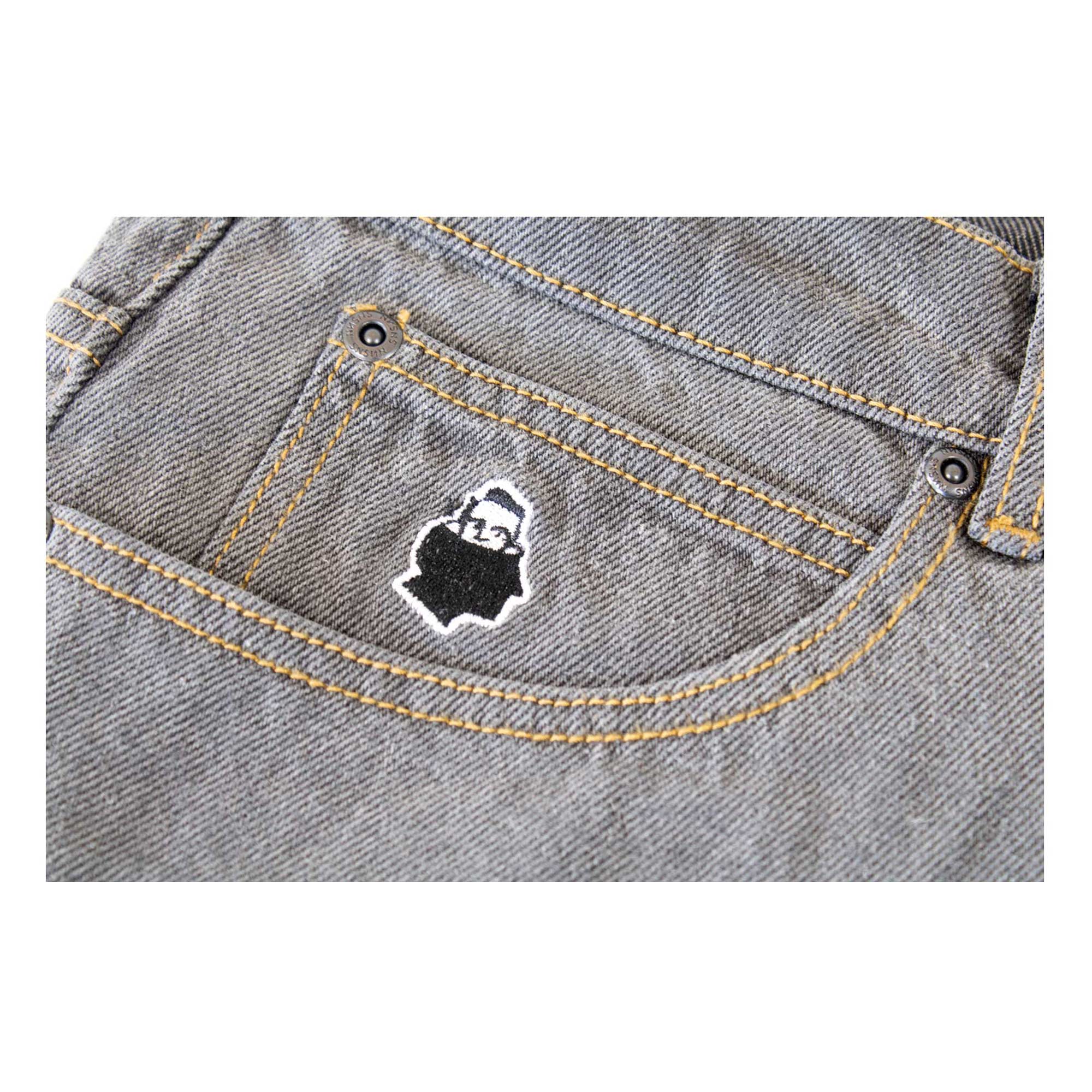 NNSNS Pant CYCLOPS DENIM, grey washed 36/34