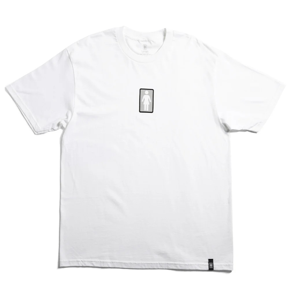 T-Shirt Girl Classic OG Premium White XXL