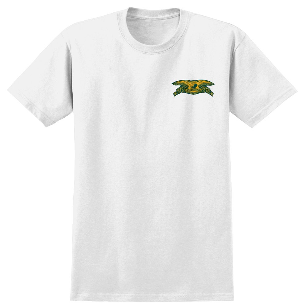 T-Shirt Anti Hero Basic Eagle Chest Military Green S