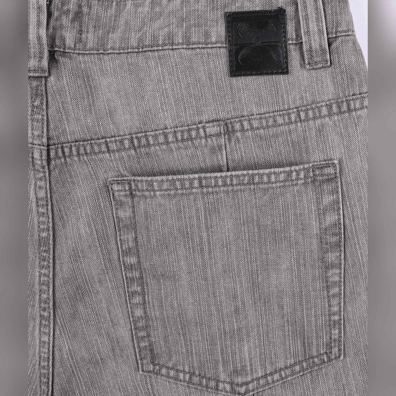 Former Distend Seam Jean Short - washed grey 36