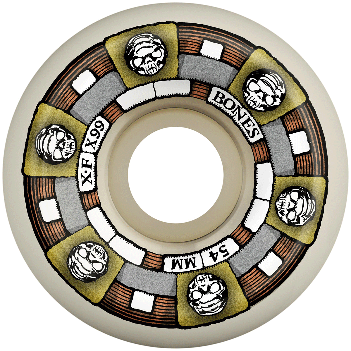 Bones Wheels X-Formula 99A Timeless Machine 58mm Bones Wheels X-Formula 99A Timeless Machine 58mm