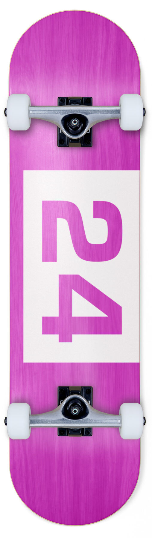 Skateshop24 komplett Skateboard - 24 white 8.50