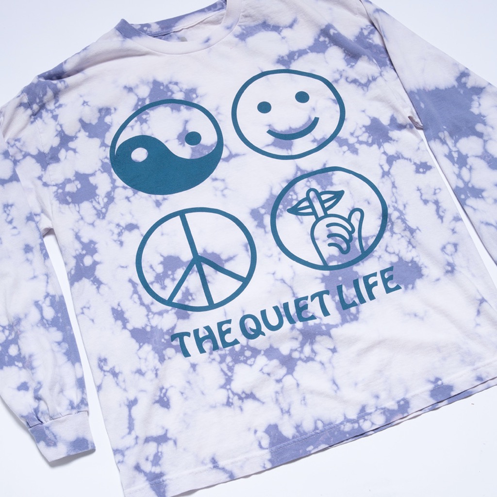 The Quiet Life - Symbols Longsleeve - tie dye XXL