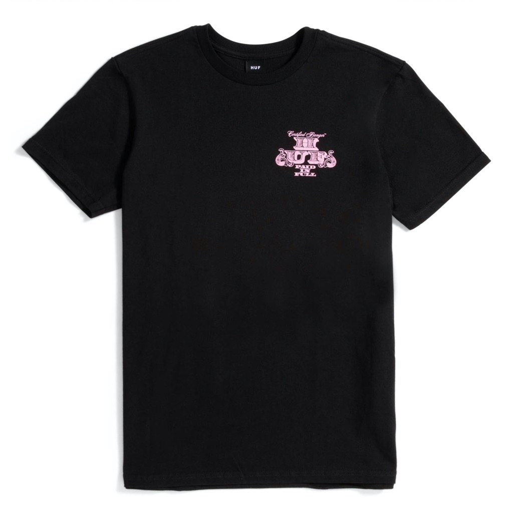 HUF Paid In Full T-Shirt - black XXL