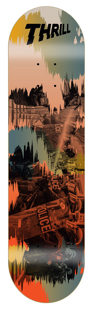 Thrill Skateboard Deck Riot Squad