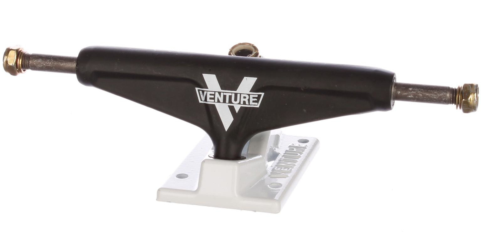 Venture Skateboard Achse Hi flatblack-glosswhite 5.25