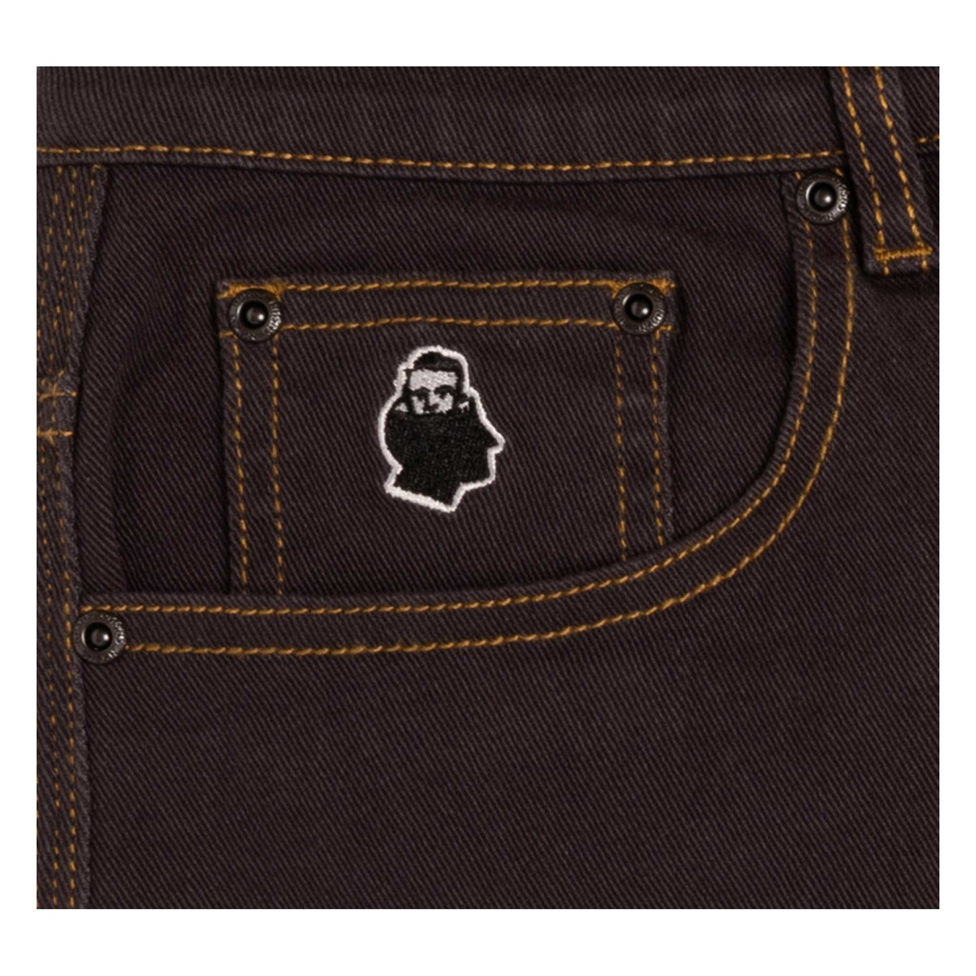 NNSNS Pant BIGGERFOOT SHORT SUPERSTRETCH CANVAS, charcoal 28