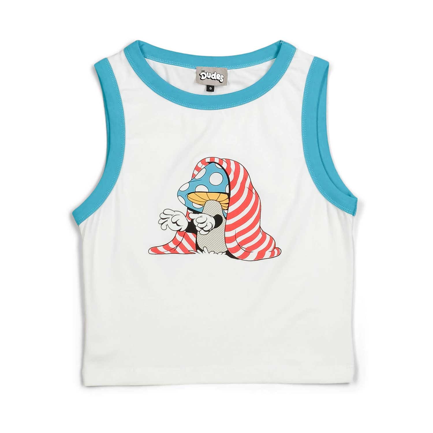 The Dudes Undercover Women Tank Top - off-white XS The Dudes Undercover Women Tank Top - off-white XXXL