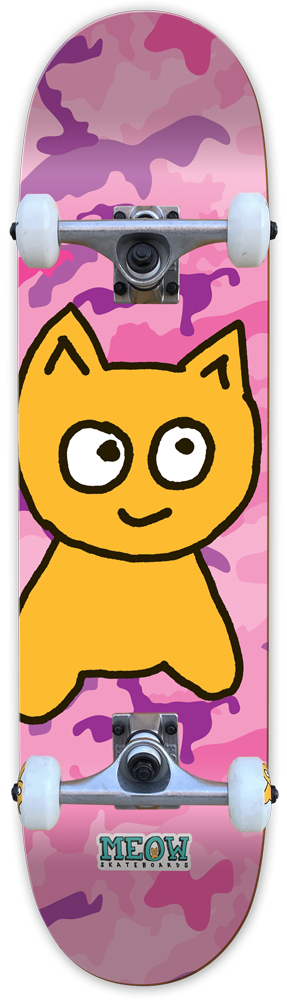 Meow Komplettboard Big Cat Pink Camo ST 7,25 Meow Komplettboard Big Cat Pink Camo ST 7,25