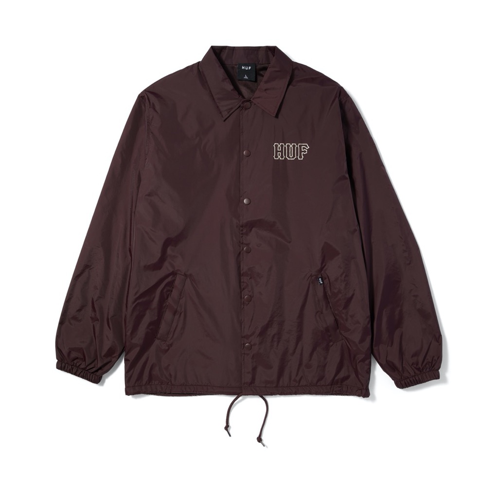 HUF Set H Coach Jacke - eggplant XXL