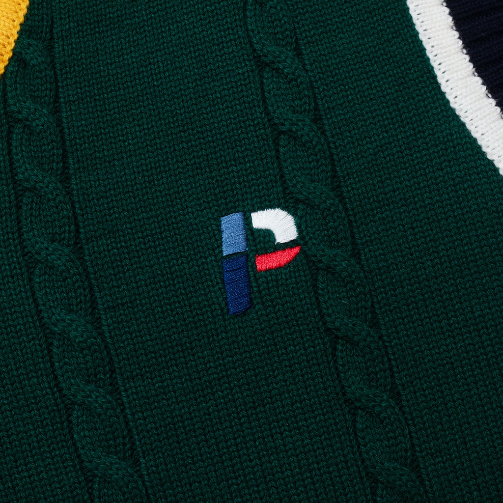 Parlez Carlton Pullunder - deep green XXL