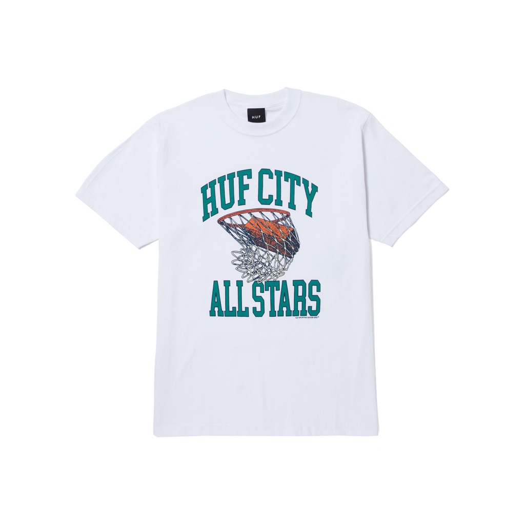 HUF Swish T-Shirt - white S HUF Swish T-Shirt - white S