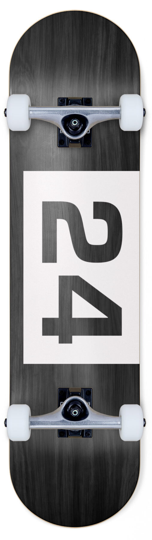 Skateshop24 komplett Skateboard - 24 white 8.50