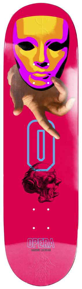 Opera Skateboard Deck Nassim Handed 8,375 Opera Skateboard Deck Nassim Handed 8,375