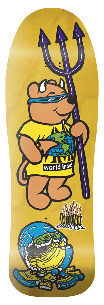 World Industries Skateboard Deck Steve Rocco III 9,75