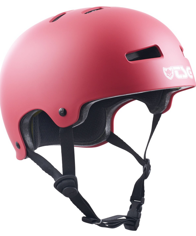 TSG Helm Evolution Solid Colors gentle red L/XL