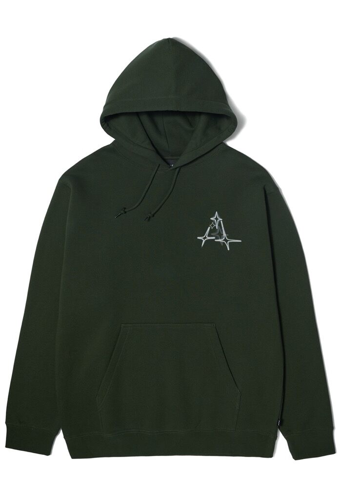 HUF Gleam Hoodie - hunter green S HUF Gleam Hoodie - hunter green S