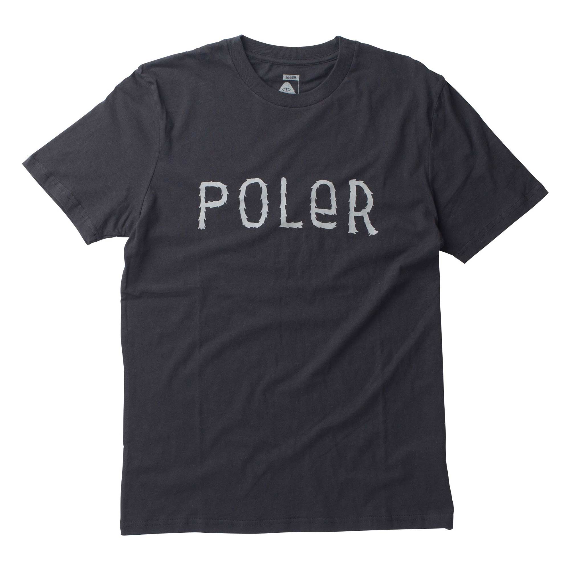 polmtss-fur-black-fa15 POLER T-Shirt FURRY FONT black FA15