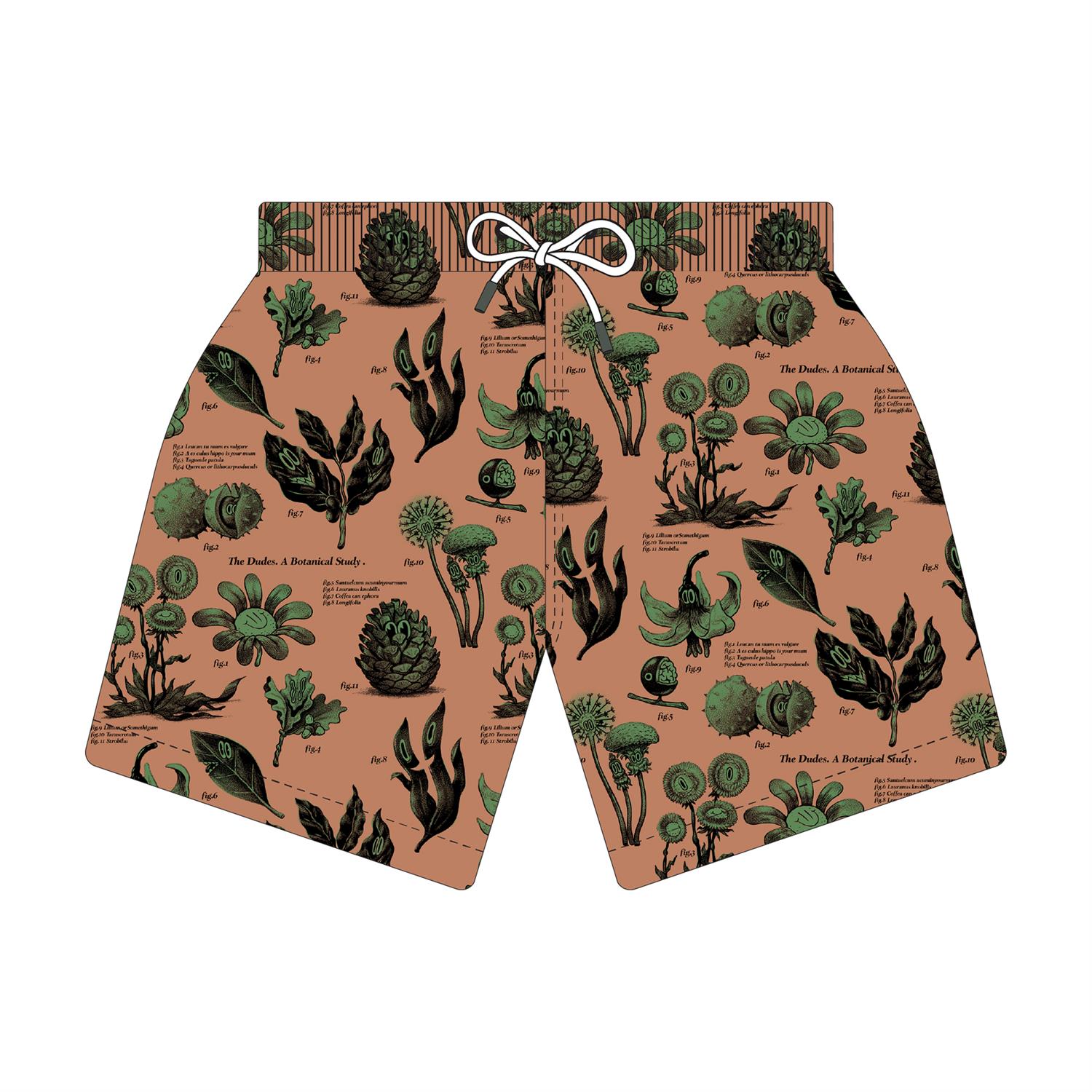 The Dudes Botanical Study Swim Shorts - multicolor XXXL