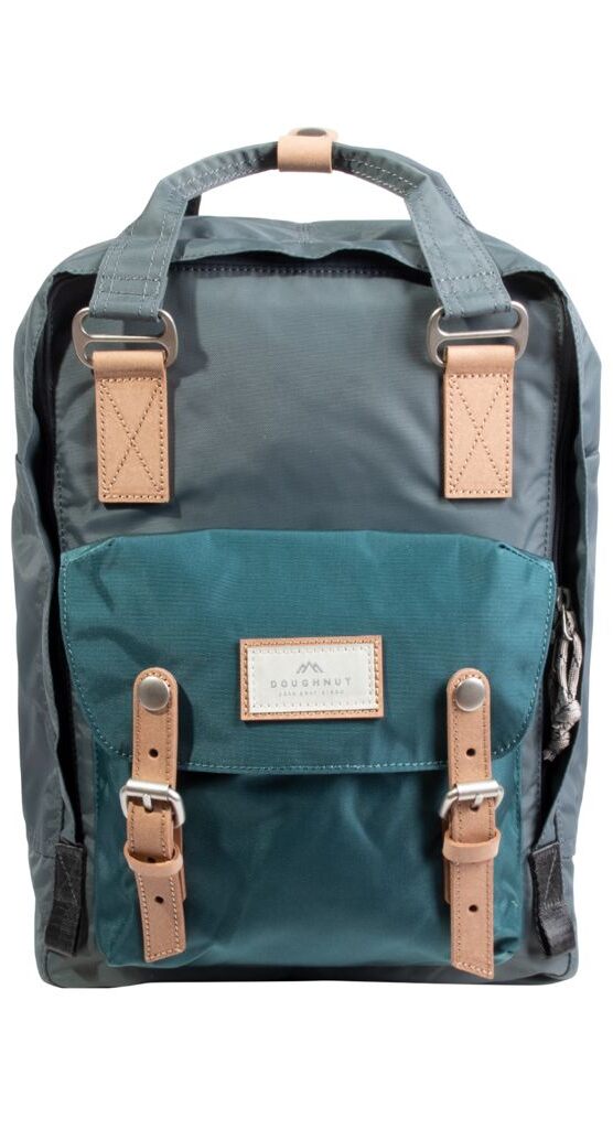 Doughnut Macaroon Jungle Series Rucksack - charcoal x teal
