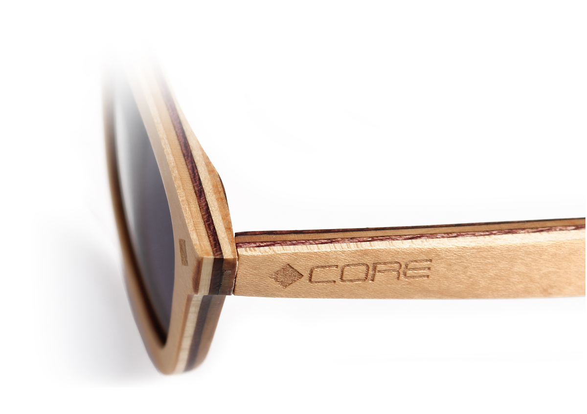 Core Wood Sunglasses Ralph Smoke