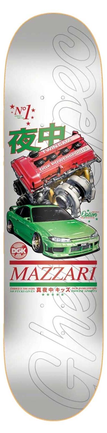 DGK Only Option Mazzari Deck - 8.25 DGK Only Option Mazzari Deck - 8.25
