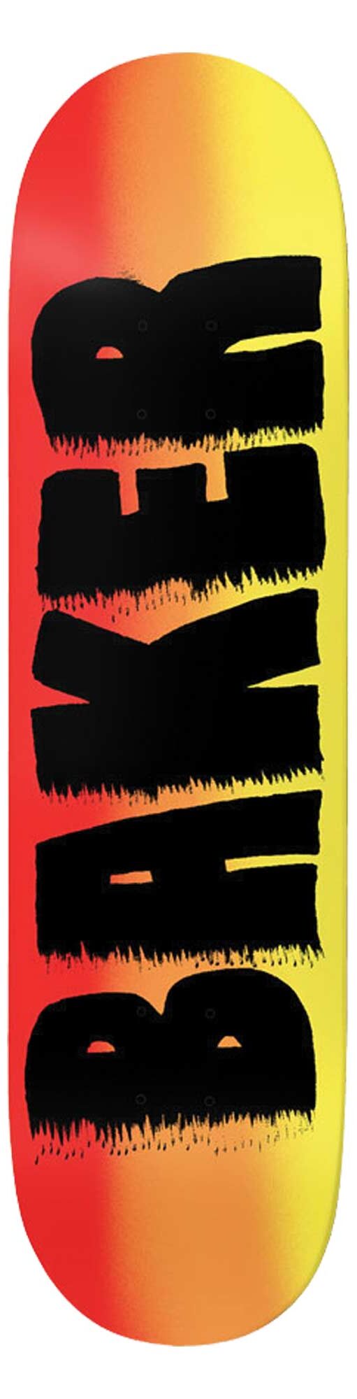 BAKER Deck JAMMYS TB 8.0, red/yellow 8.0