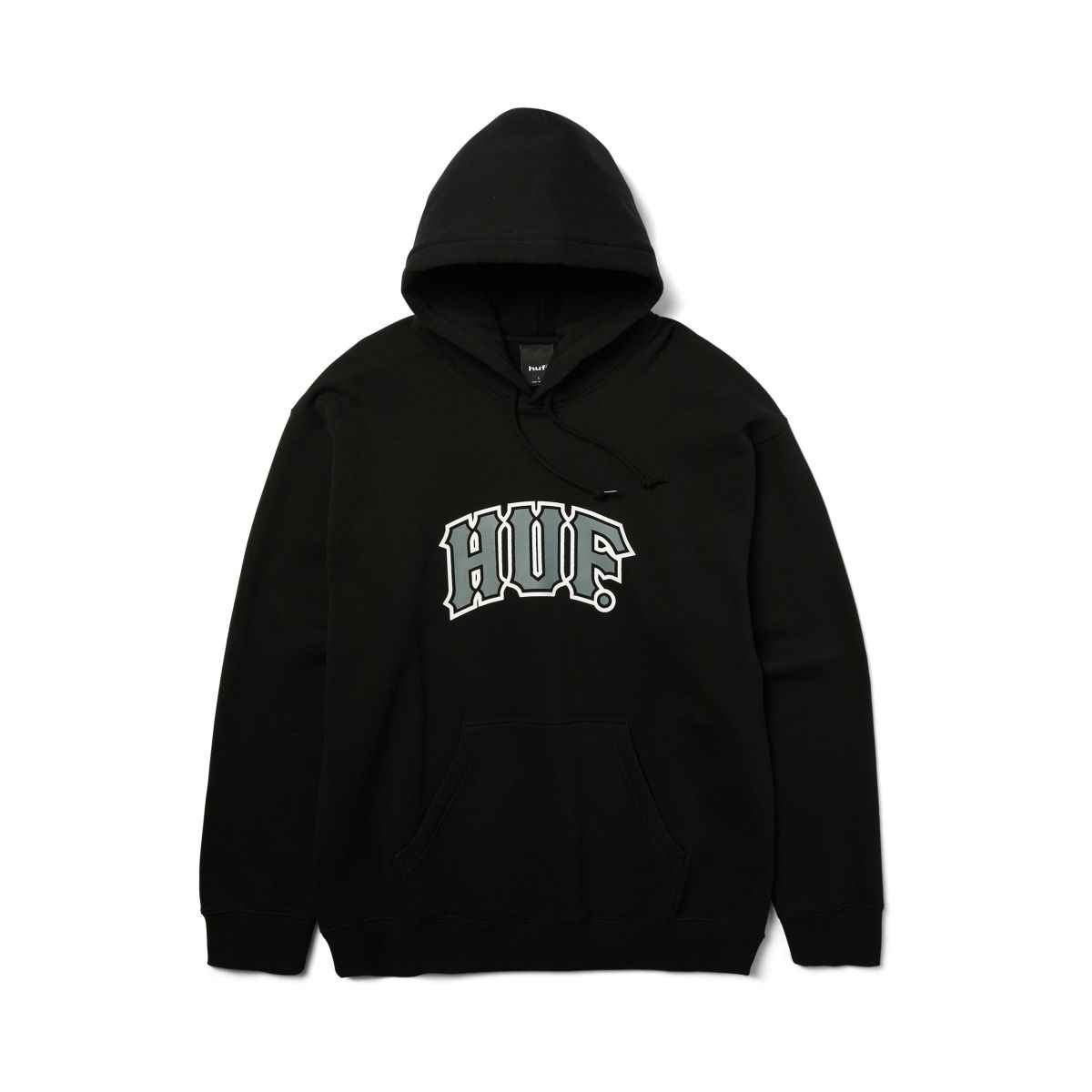 pf00804-black-1 HUF Classic Arch Hoodie - black XXL