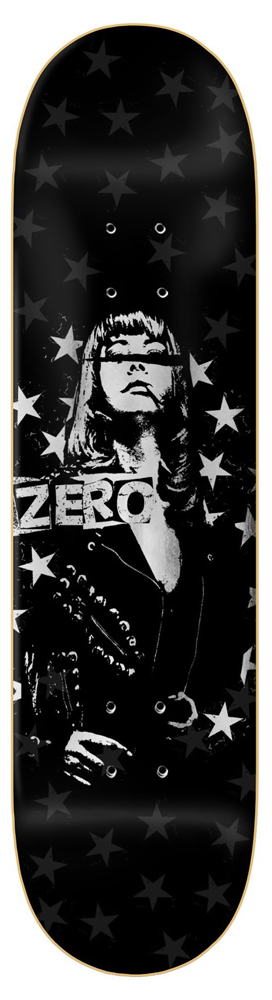 Zero Skateboard Deck Team Kiss Off Foil 8,50