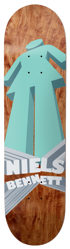 Girl Skateboard Deck Bennett Herspective 8,25
