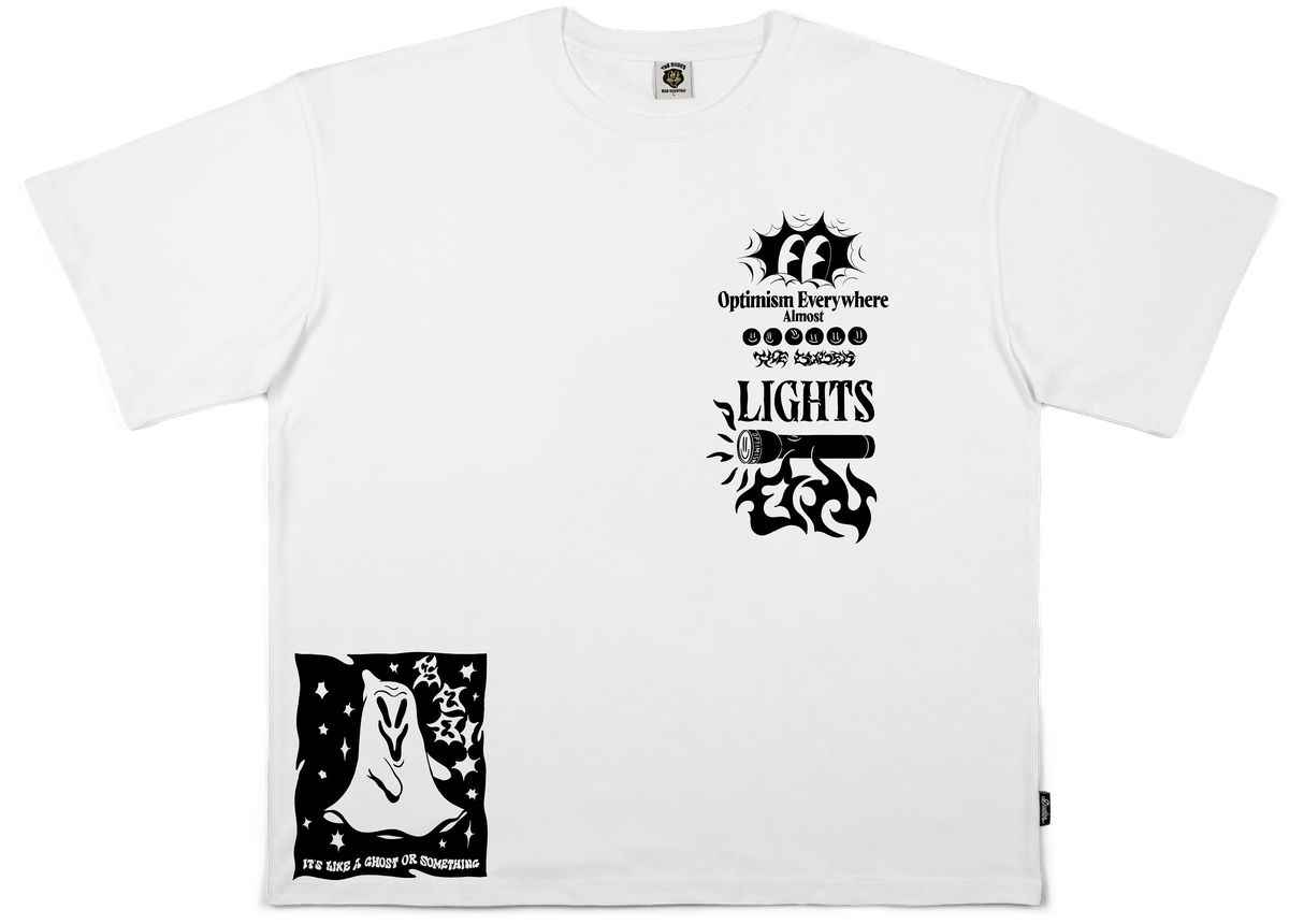 10099801-2 The Dudes Dark Side - white XXXL