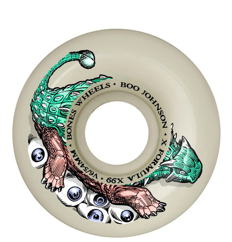 Bones Wheels X-Formula 99A Boo Johnson Dino-Sortas V6 56mm