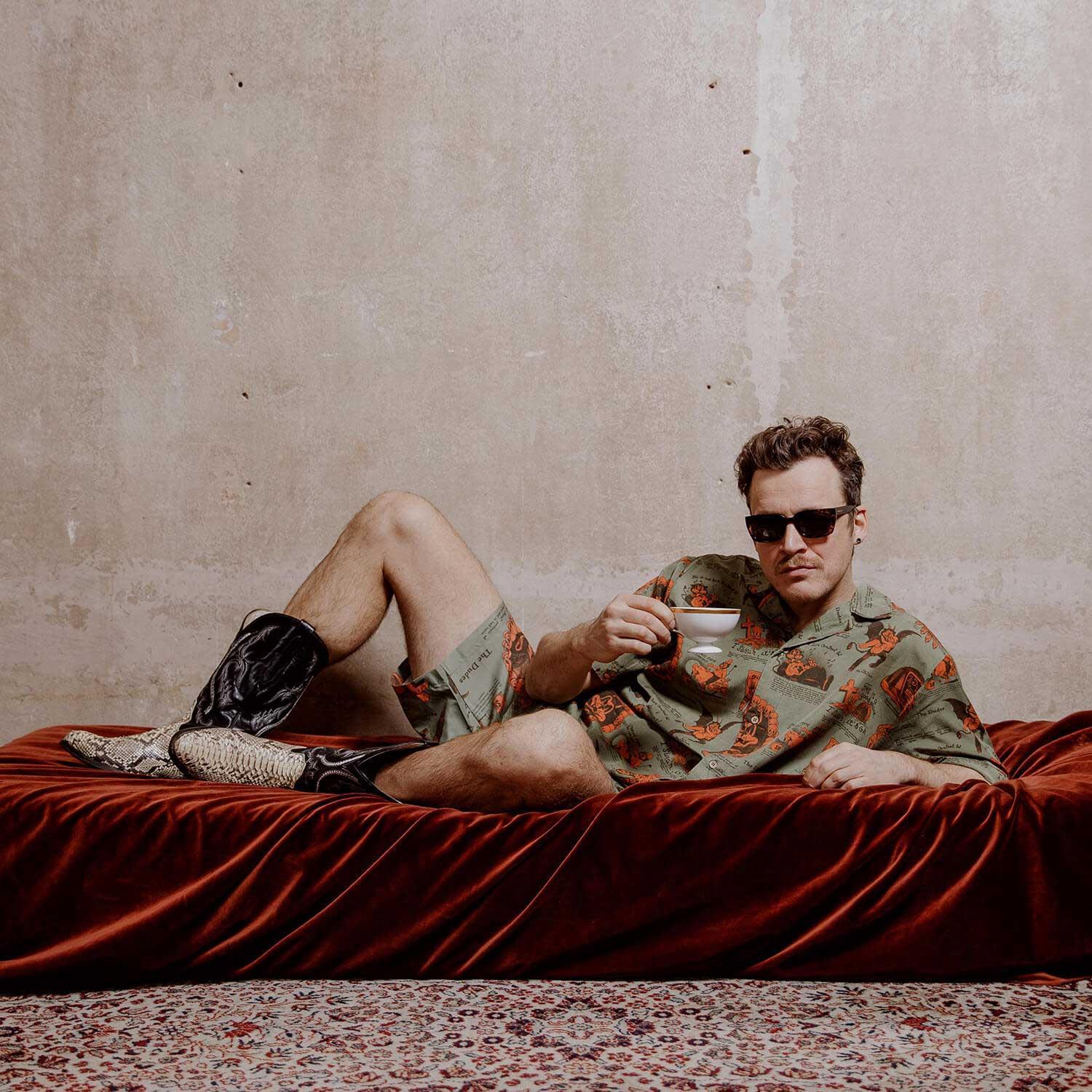 The Dudes Beelzebud Green Hawaiian Shirt - Multicolor XXXL