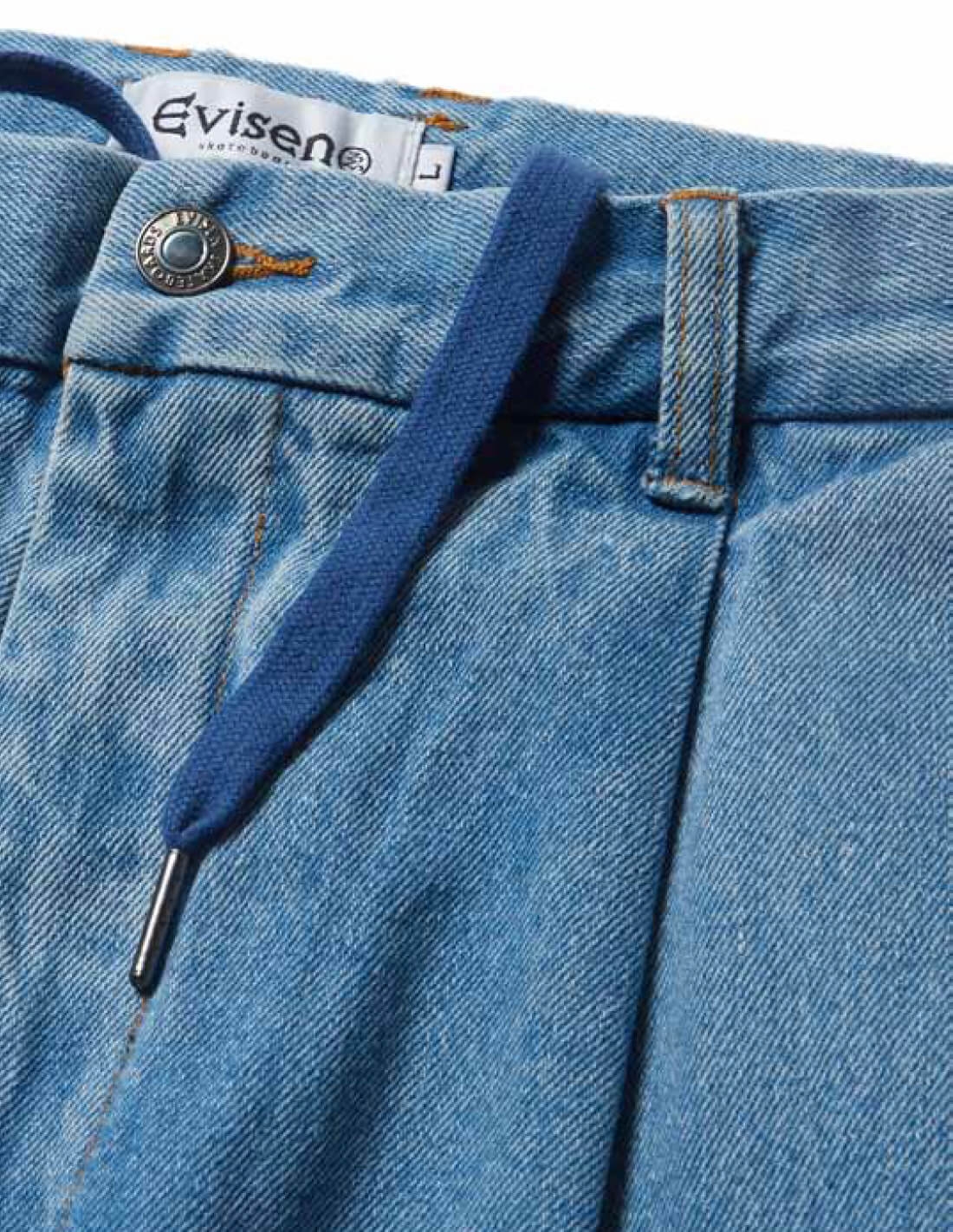 Denim Pant - NIKOLA - Blue