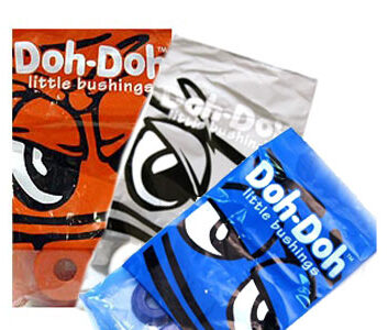 Doh-Doh Bushings black 100a "Rock Hard" Doh-Doh Bushings red 95a "medium hard"