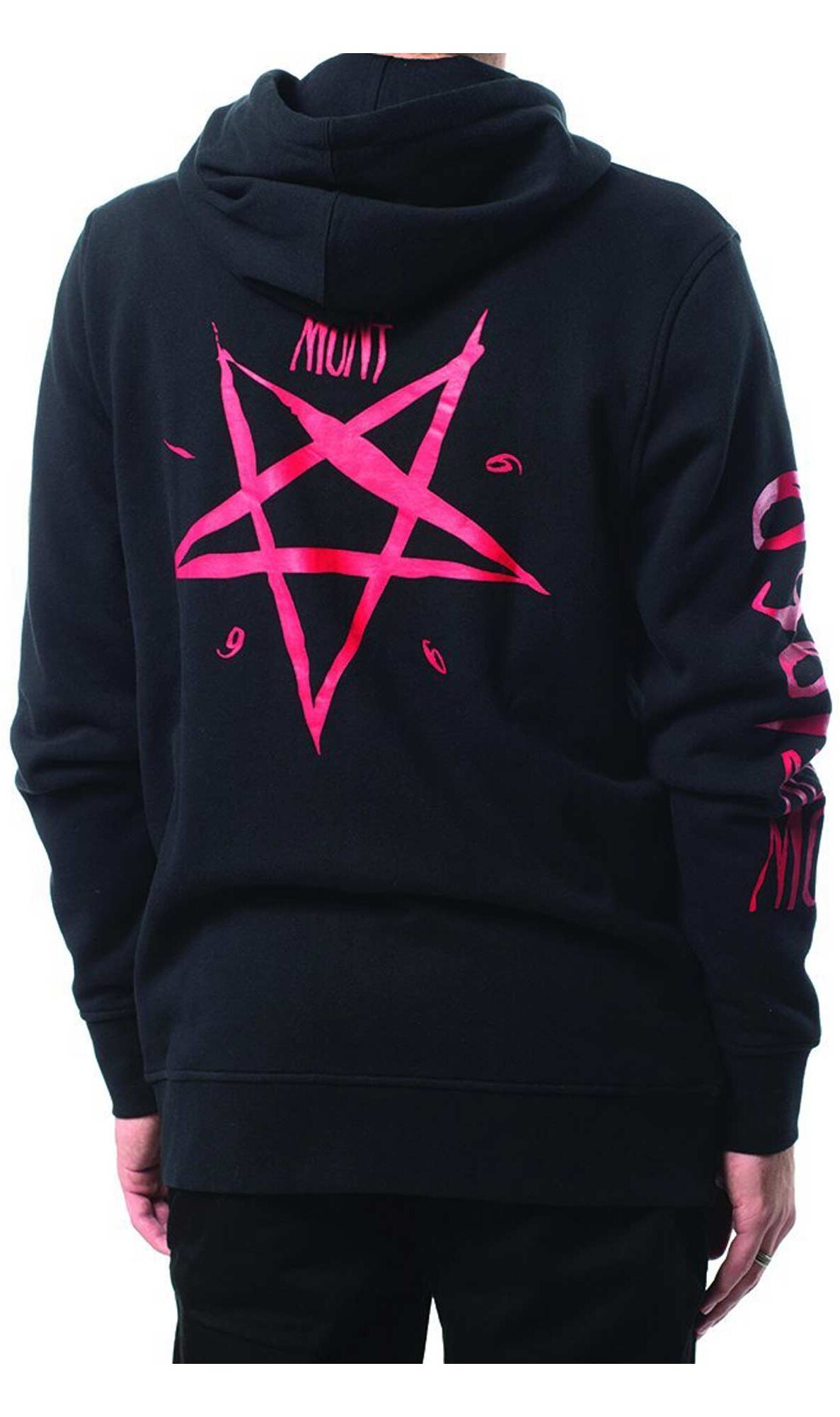 ALTAMONT Zip Up PENTAGRAM Hooded black/red ALTAMONT Zip Up PENTAGRAM Hooded, black/red S