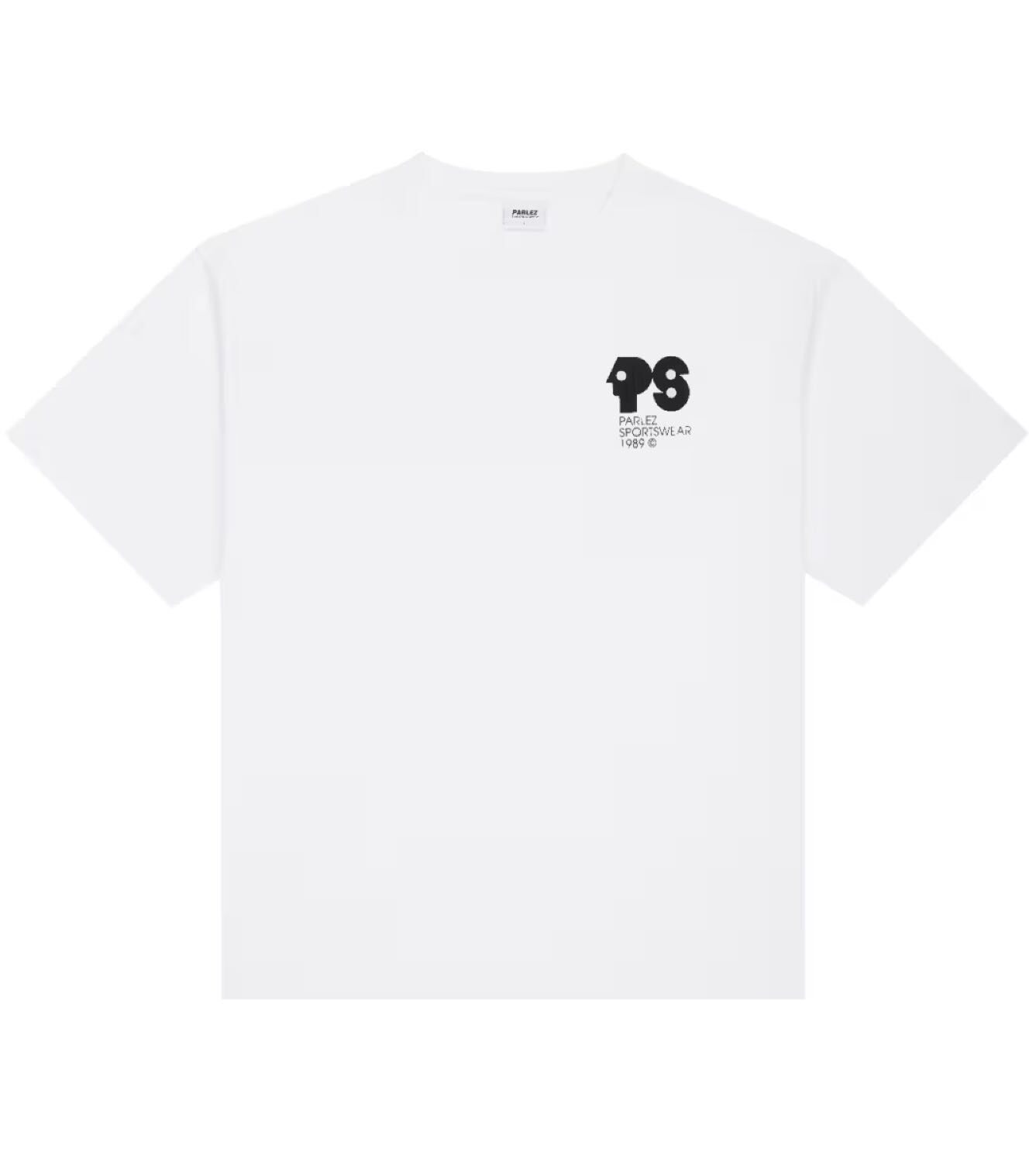 Parlez Broadcast Oversized T-Shirt - white Parlez Broadcast Oversized T-Shirt - white XXL