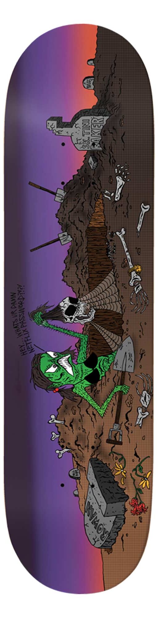 BAKER Deck WIZARDRY RZ 8.5, purple 8.5 BAKER Deck WIZARDRY RZ 8.5, purple 8.5