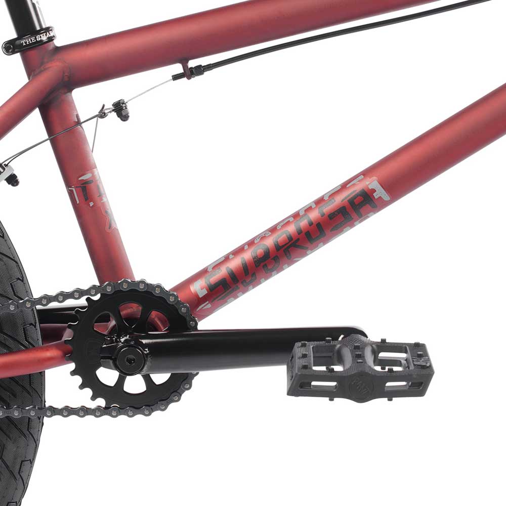 SUBROSA Tiro XL Bike matte trans red