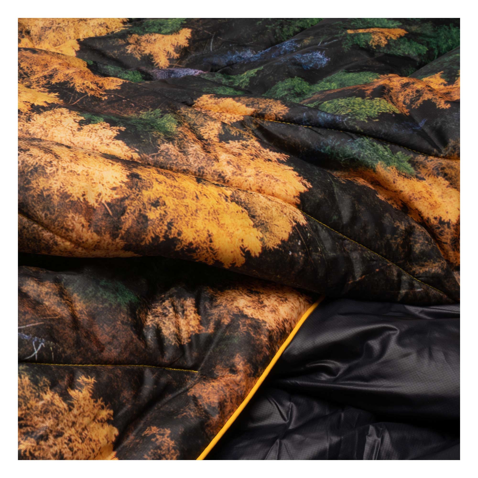 RUMPL Blanket ORIGINAL PUFFY PRINTED LC / 1 PERS, gold growth