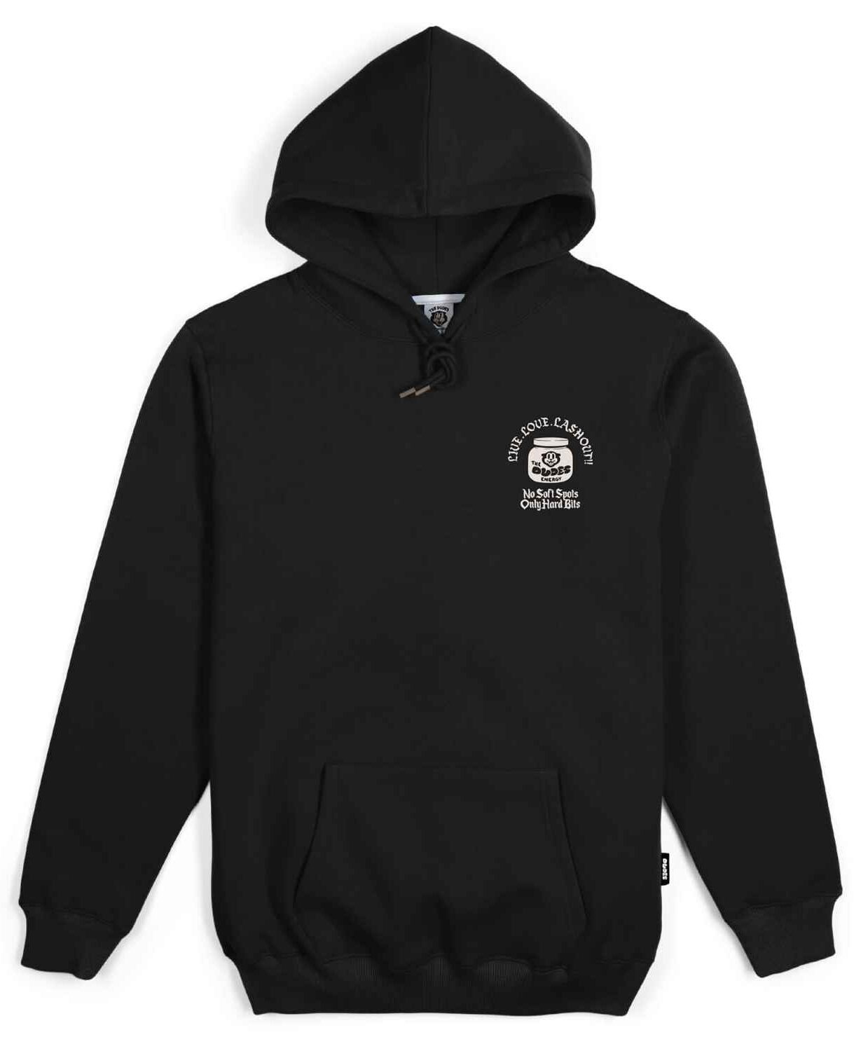 The Dudes Ripped Seasonal Hoodie - black XXXL