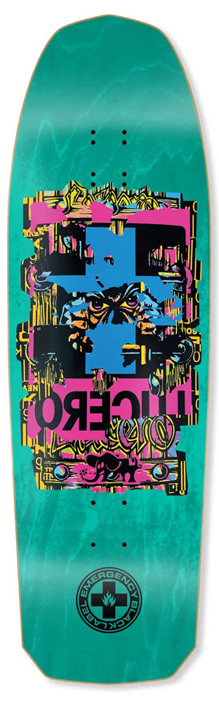16710027-1 Black-Label Skateboard Deck Lucero Mash Up 10,00