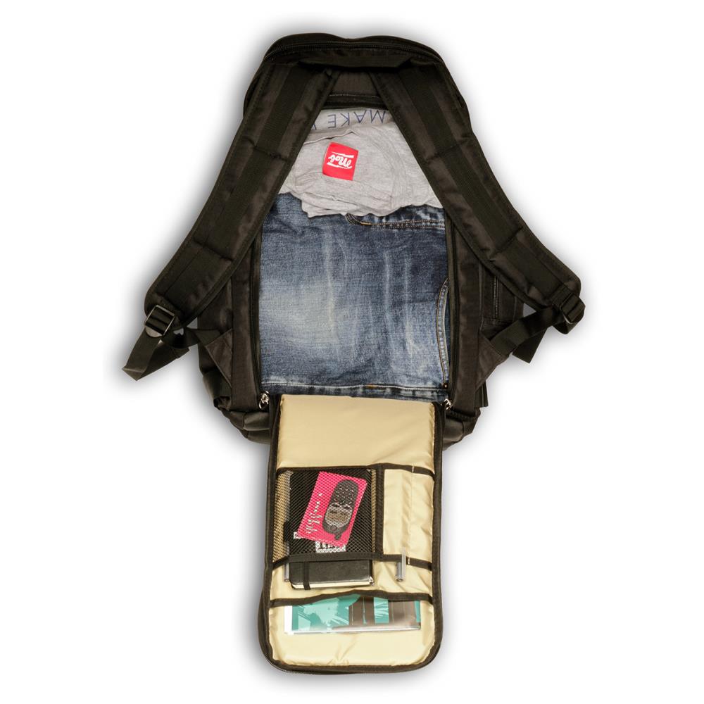 MOB Skateboards Backpack Trouble - black