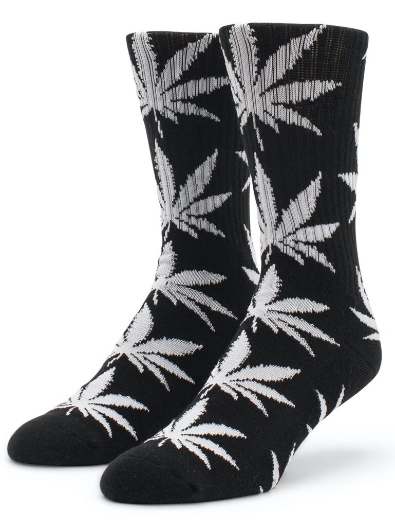 HUF Set Plantlife Socken - black HUF Set Plantlife Socken - black