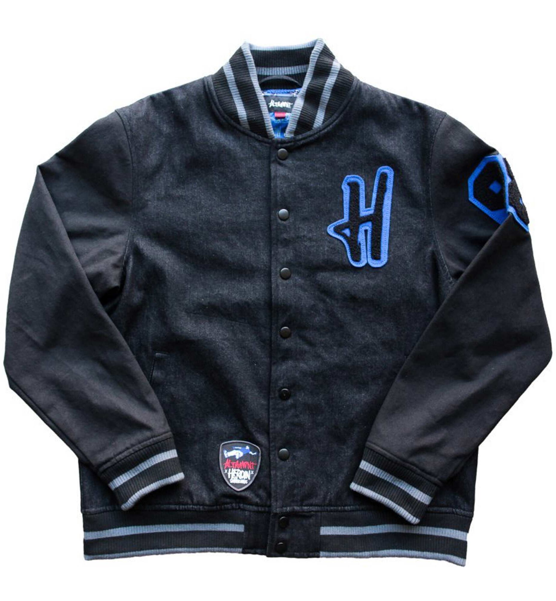 ALTAMONT Jacket ALTAMONT x HEROIN black ALTAMONT Jacket ALTAMONT x HEROIN, black M