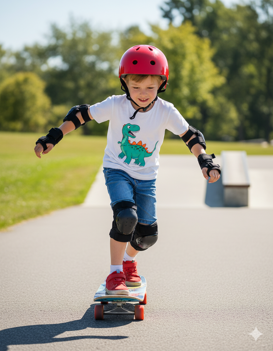 Impact Protektoren-Set Kinder & Jugendliche – Knie, Ellbogen & Handgelenkschoner (XS–L) Impact protector set kids & teens - knee, elbow & wrist protectors (XS-L) XS