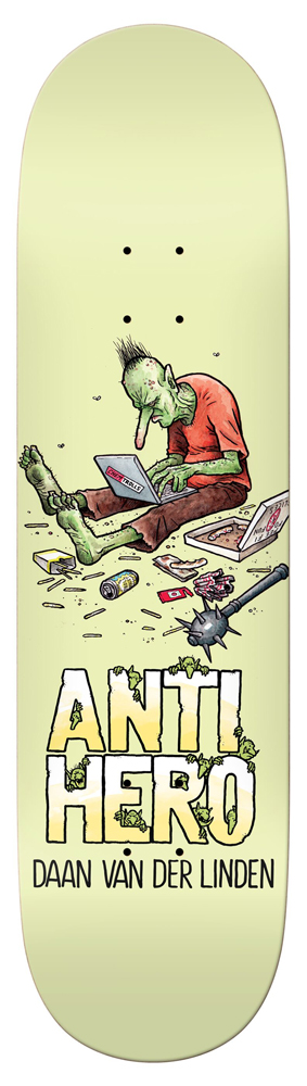 Anti Hero Skateboard Deck Daan Trolls 8,50