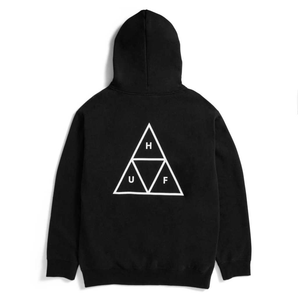 HUF Set Triple Triangle Hoodie - black XXL