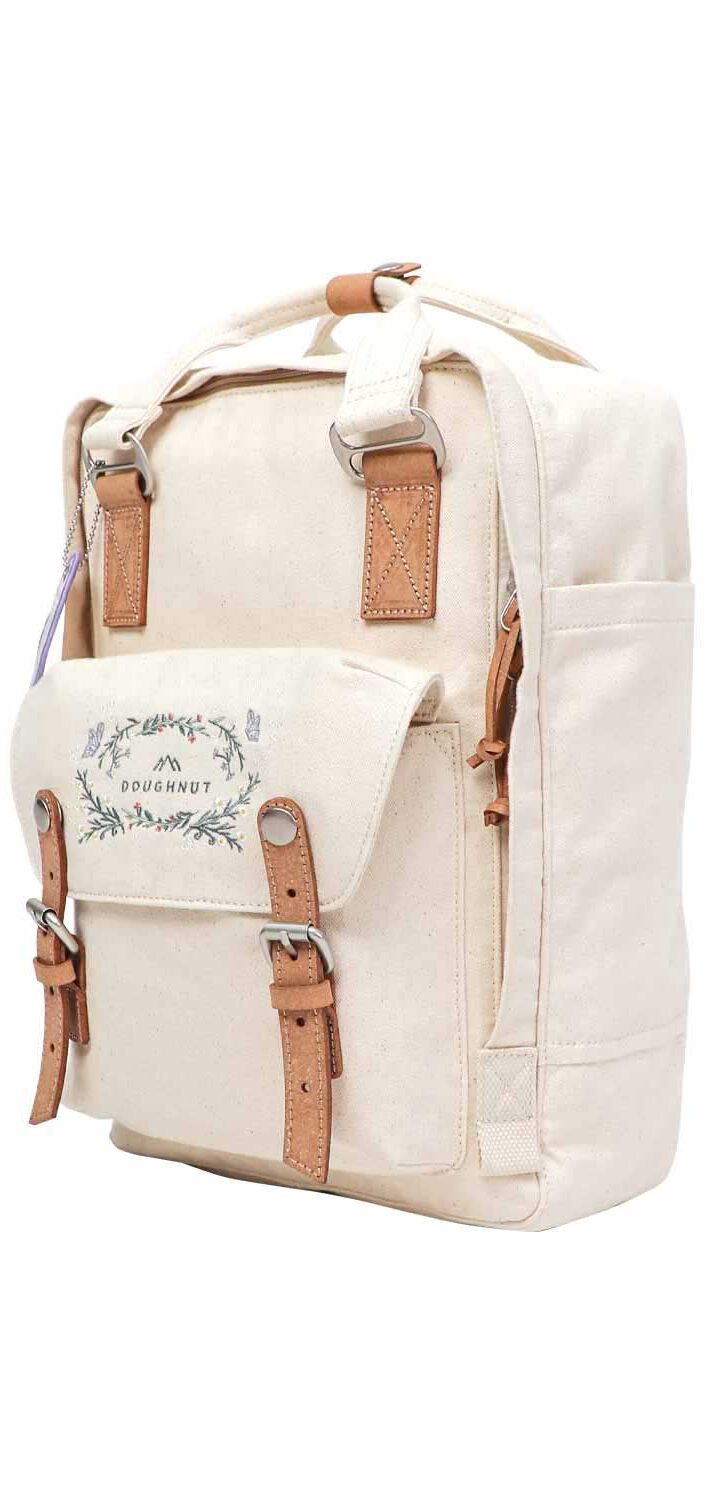 Doughnut Macaroon Sweetened Fantasy Backpack - beige